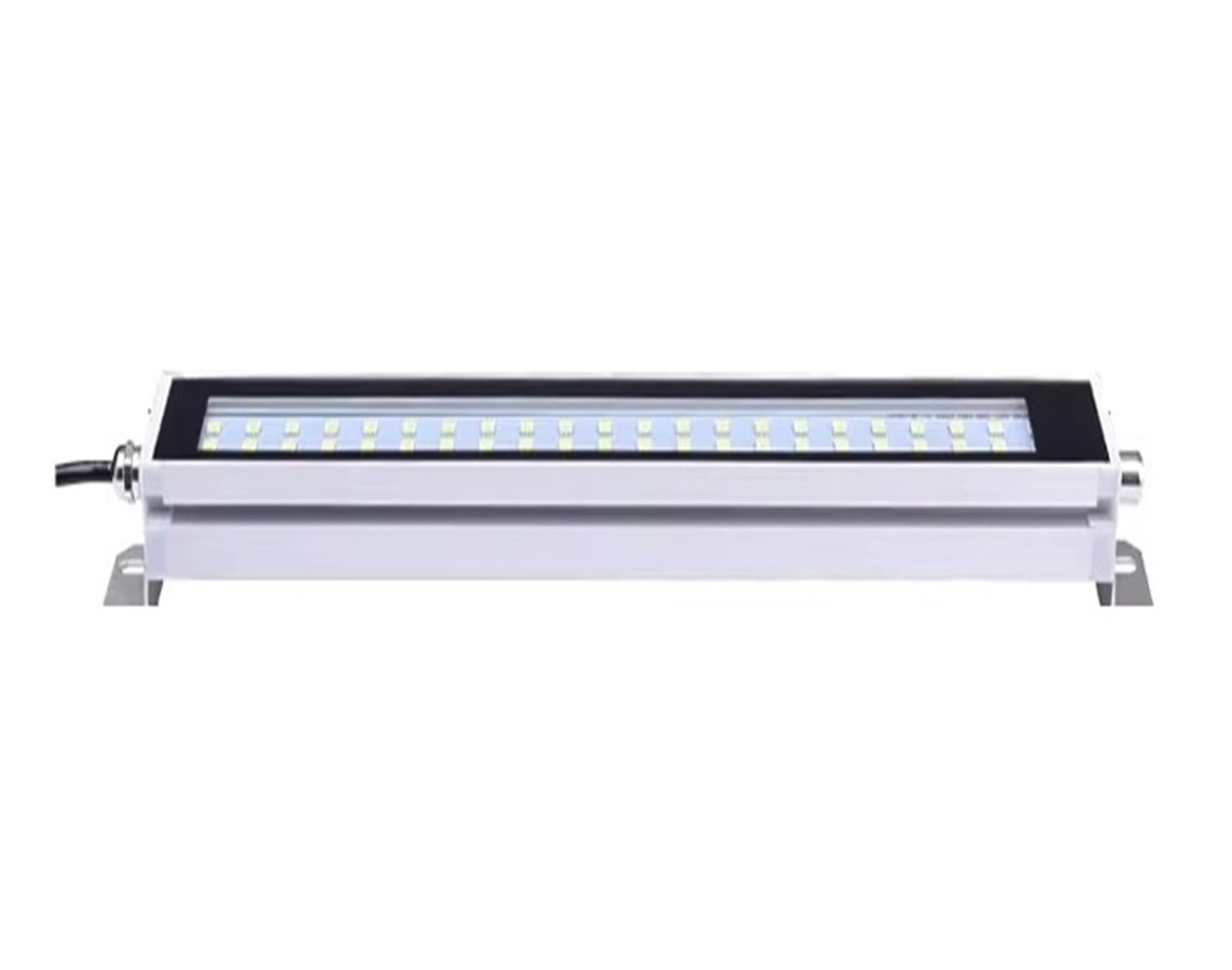 WXVFX LED DC24-36V IP67 Machine Tool Work Light Waterproof Oil Proof Explosion-Proof Light Lathe Lamp Workshop Aluminum Alloy Lamp(40cm-Cool White)