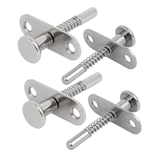 sourcing map 4pcs Pasador de liberación rápida con placa de 6.5 mm...
