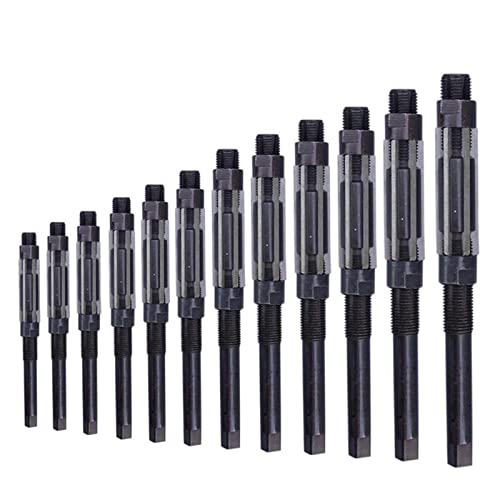 Escariador de mano ajustable HSS, rango de tamaño, escariador de acero de aleación, máquina escariadora manual, herramientas de corte, 10/12/15/17/19/20/21/23/25/26mm, 1 ud. (Size : 17-19)