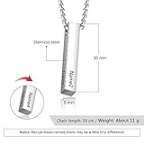 Zoom IMG-1 glimmerday collana cubo personalizzata con Zoom IMG-1 glimmerday collana cubo personalizzata con