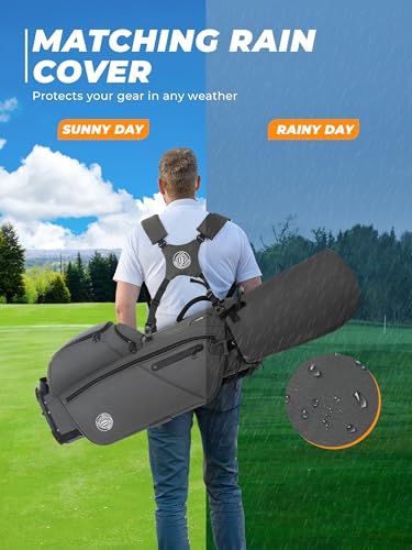 Sturdum 7 Way Golf Stand Bag review - Lightweight, Full-Length Dividers, Weather-Resistant Image 7