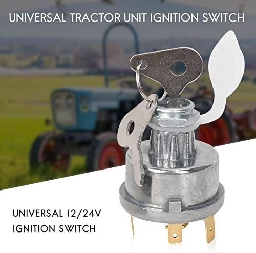 Jcevium Universal Tractor Ignition Switch Fits AS Lucas 35670