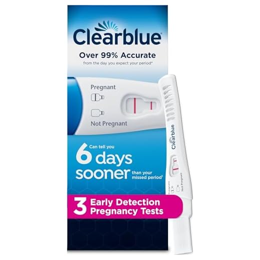 Clearblue Early Detection Pregnancy Test, 3ct