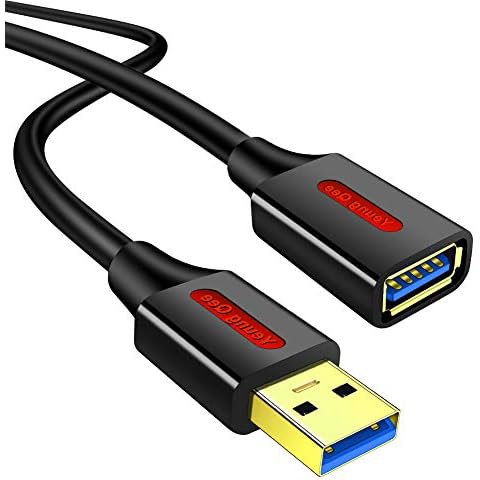 USB 3.0 Extension Cable 4M,Yeung Qee High Speed USB 3.0 A Male to A Female Extension Cord for Data Transfer USB Flash Drive, Keyboard, Mouse, Playstation, Xbox, Card Reader, Printer etc (4M) Cover