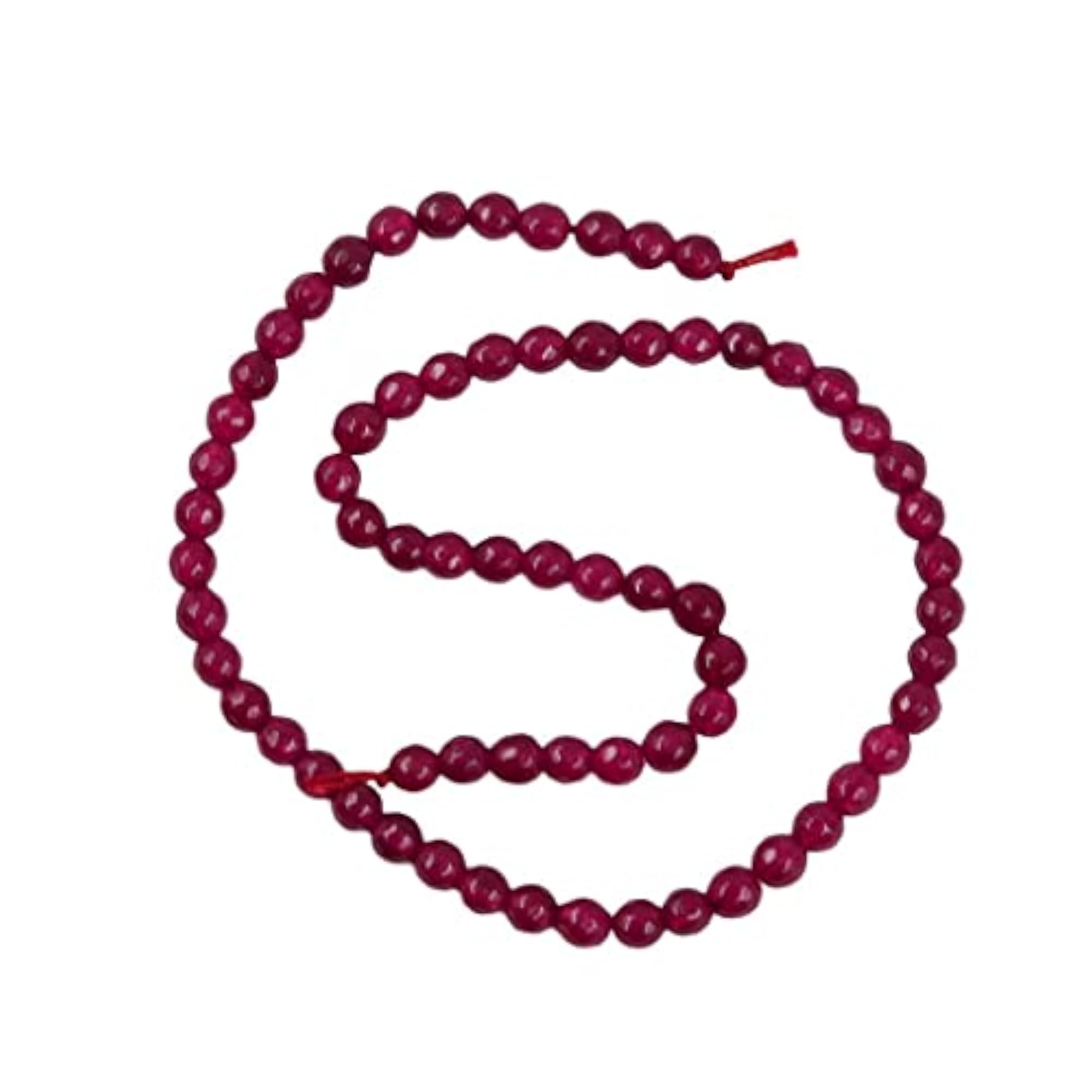 Faceted Jade Round Gemstone Loose Beads, 15 Inch Strand