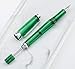 Asvine 3 PCS Paili 013 Vaccum Filling Fountain Pen, Transparent/Blue/Green Fine Nib Ink Pen Gift