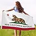 New California Republic Flag 3x5 Ft NCR Flags Double Sided 3 Ply Indoor Outdoor Fallout NCR Banner