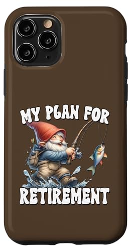 Funny Retirement Plan For Retired Fishing Dad And Fisherman Carcasa para iPhone 11 Pro