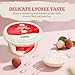 52USA Lychee Popping Boba (500g), Popping Pearls for Bubble Tea, Beverages, Sweets, Ice Cream, Shakes, Desserts & Smoothies Topping, 1.1 Pound (Pack of 1)