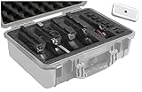 Case Club Foam Only: Fits Pelican 1500-5 Pistol Foam Set with Silica Gel Canister to Help Prevent Rust