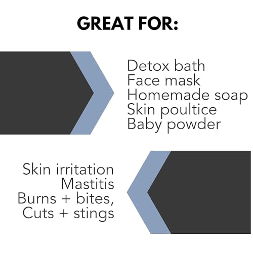 Pure Body Naturals Bentonite Clay Powder for DIY Detox Body & Face Mask, Pure Indian Healing Clay for Deep Pore Cleansing and Armpit Detox for Women, (8.0 oz) - Image 6