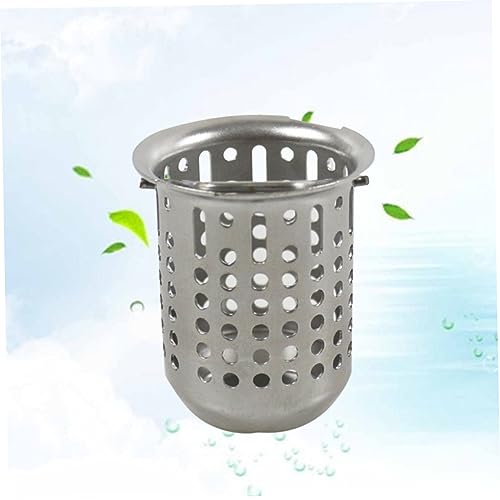 Colador de acero inoxidable con asa para fregadero miniatura 7