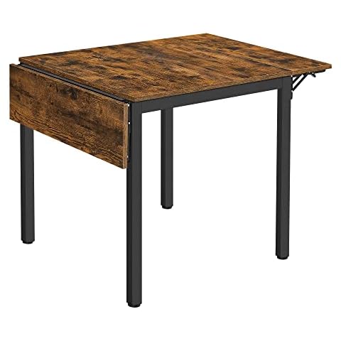 VASAGLE Folding Dining Table for Small Spaces Cover