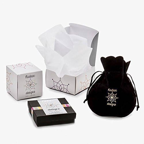 Labradorite Pave Diamond Gemstone Stud Earrings- Oxidized Sterling Silver-April Birthstone-Women's Jewelry Gift Idea - Image 9