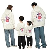 ジュタオピン 親子 パーカー 親子おそろいコーデ おそろい部屋着 家族コーデ パーカー 親子コーデ ベビー 赤ちゃん お揃い 服 トレーナー お揃い 親子 ベビー服 ペアルックセット トレーナーペアルック親子 ベビー服 親子ペアルックセット トレーナーペアルック 親子 リンク コーデ 親子 お揃い ジャージ 服カップルお揃い 赤ちゃん パーカー mka7435-WH-G-100