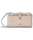 The Sak Iris Smartphone Crossbody Purse - Women's Cellphone Bag & Wallet For Everyday - Convertible Wristlet With Zipper in Sand/Leather