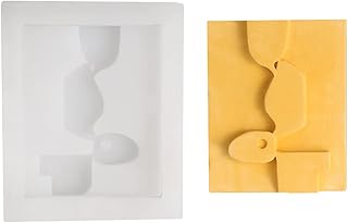 BOOWAN NICOLE DIY Silicone Concrete Mold Fridge Magnet Resin Mould Handmade Home Wall Decoration Tool