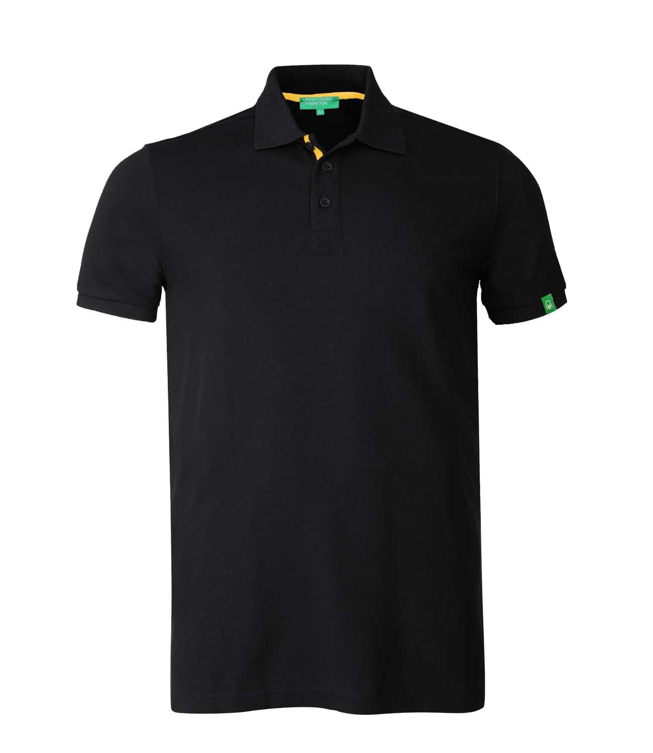 United Colors of Benetton Shirt for Men | Tees for Man | Half Sleeves Plain Stylish Regular Fit Polo | Collar Tshirt | T-S...