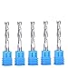 Produktbild CNC fräser,schaftfräser,fräser 6mm schaft,6mm Schnittdurchmesser,32mm Schnittlänge, Upcut 2 Flöten Router Bit zum Schneiden von Holz,Packung 5