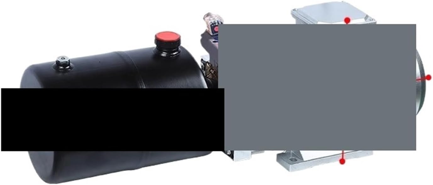 Hydraulic Power Unit Power Machine Motor Electromagnetic Electric Forklift Tailboard Lifting Hydraulic Pump Station 220V(0.75KW -EM-12L)