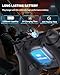 Bcofo Wireless Mobile Game Controller for iOS/iPhone/Android/Cell Phone/Switch/Laptop, Gaming Gamepad with Phone Clip for Gamers, Hall Effect Triggers, Wired PC Control, with RGB LED Lighting/Vibration/6-Axis Gyro/Turbo (Black)