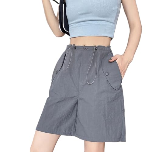 Short cargo Y2K pour femme style jogging ample et décontracté