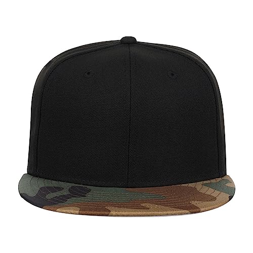 Image of Lids Blank Dime Adjustable Snapback Hat