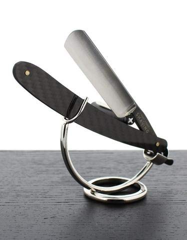 WCS Carbon Fiber Straight Razor, 5/8 Carbon Steel