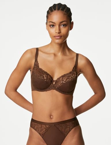 Image of Marks & Spencer Polyamide,Elastane Women's Wirefree Bra