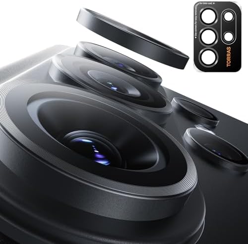 （05:00時点） TORRAS For Galaxy S26 Ultra カメラ保護 【撮影もデザインそのまま・曇らない】 レンズカバー アンチグレア 露出オーバー防止 キズ防止 米軍 MIL 規格 宇宙航空素材 黒縁取り 1セット カメラカバー ブラック ZeroLens