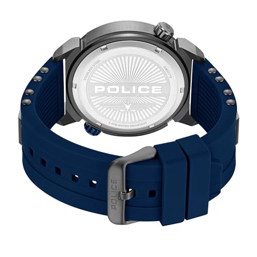 Montre Police Duo-Time Boa boîtier 48 mm acier inoxydable - 5
