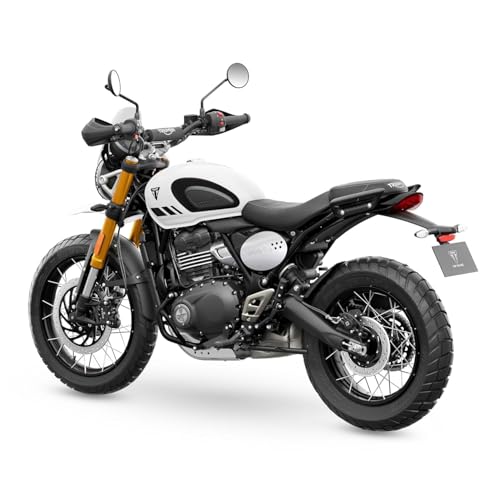 Image of TRIUMPH Scrambler 400 XC (349 CC) Bike Vanilla White Booking for Ex-Showroom Price