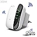 Fastest WiFi Extender/Booster, Wider Coverage Than Ever, WiFi Extender Home Signal Booster, Cute and Sleek Appearance Kid-Proof, Internet Booster WiFi Repeater with Ethernet Port