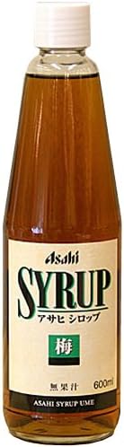 600mlX12 this Asahi syrup plum