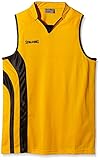 Material: 100 % poliéster. Spalding Bekleidung Teamsport MVP Tank Top - Camiseta de tirantes de baloncesto para hombre, color amarillo/negro, talla XXS