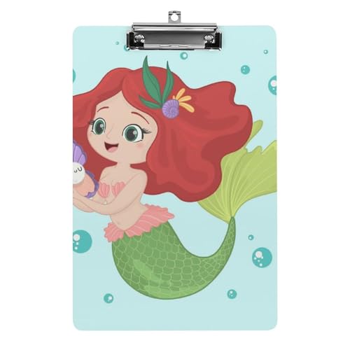 Planchette à pince A4 Sirène dotée d'un clip ultra plat pour stabiliser vos prises de notes