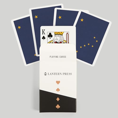 Alaska State Flag naipes póker 52 cartas para adultos miniatura 6