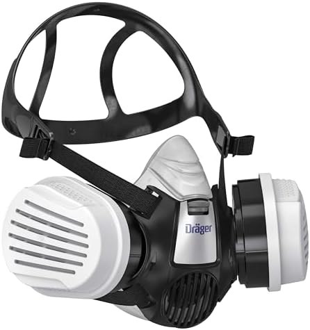 Dräger X-plore 3300 Half Respirator Mask Set - 2x ABEK1 Hg P3 Filter