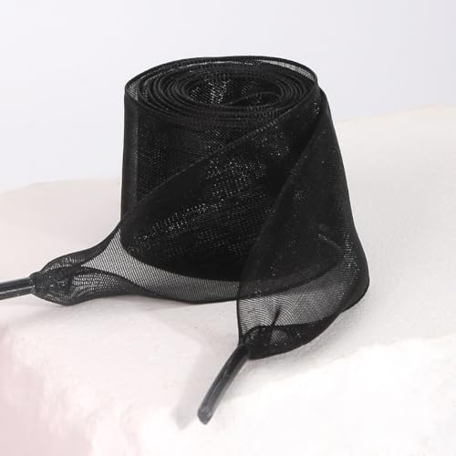 10 Pairs 120cm Flat Snow Yarn Shoelaces Colorful Shoelaces Fashion Shoe Laces Satin Ribbon Shoe Laces Sneaker Shoestrings for Women Girls3