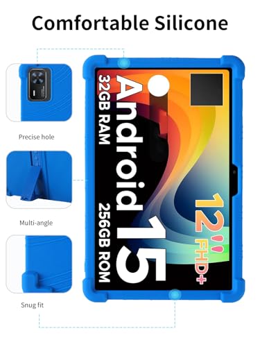 Coque silicone DOOGEE Tab E3+ 12 pouces avec support ajustable