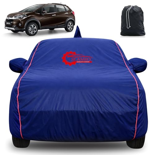 Image of 100% Waterproof Car Cover for Honda's WRV 2022-2026 | All-Weather, Dustproof & UV Protection | Heavy-Duty 3-Layer Fabric | Custom Fit with Mirror & Antenna Pocket | Navy Blue