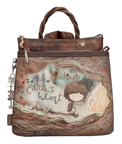 Anekke Mochila Cuadrada Core - Multi-Compartimento - Medidas: 29/27/11 Cm - Accesorios Y Complementos Mujer