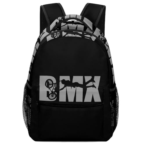 BMX Racing Bike Cycling Classical Basic Travel Backpack
