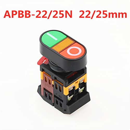 Interruptor doble pulsador APBB para solucionar fallos de arranque en máquinas 2
