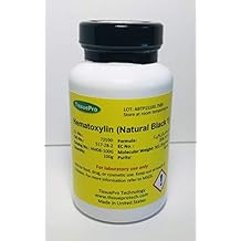 Hematoxylin Powder, BSC Certified, Natural Black1 CI 75290, 90+Purity Biological Stain for Histology, Microscopy & Research, QC Tested, 100G