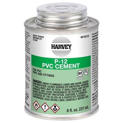 Cemento para PVC Clear 8OZ miniatura 5