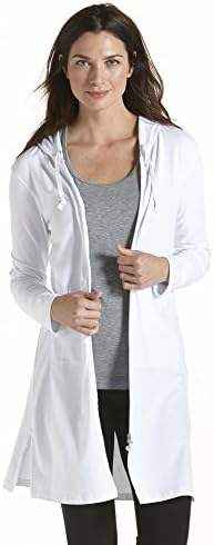 Coolibar Women's Long Zip-Up Hoodie - UPF 50+ Sun Protection - Ca...