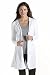Coolibar UPF 50+ Women's Cabana Hoodie - Sun Protective (Medium- White)