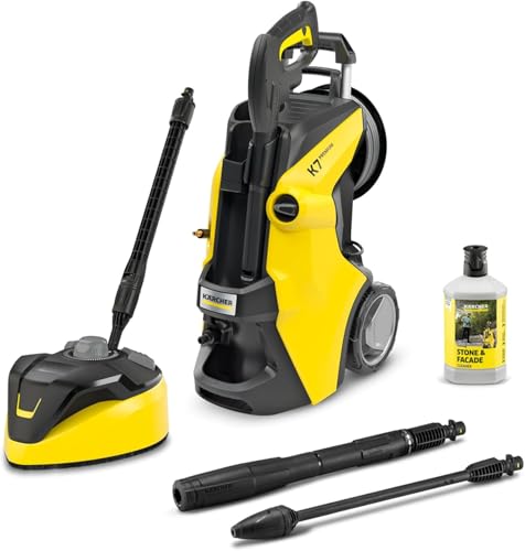Kärcher visokotlačni čistač K 7 Premium Power Flex Home, tlak: maks. 180 bara, protok: 600 l/h, površinski učinak: 60 m²/h, težina: 17,9 kg, fleksibilno visokotlačno crijevo, mlaznica za prljavštinu, mlaznica, kućni pribor