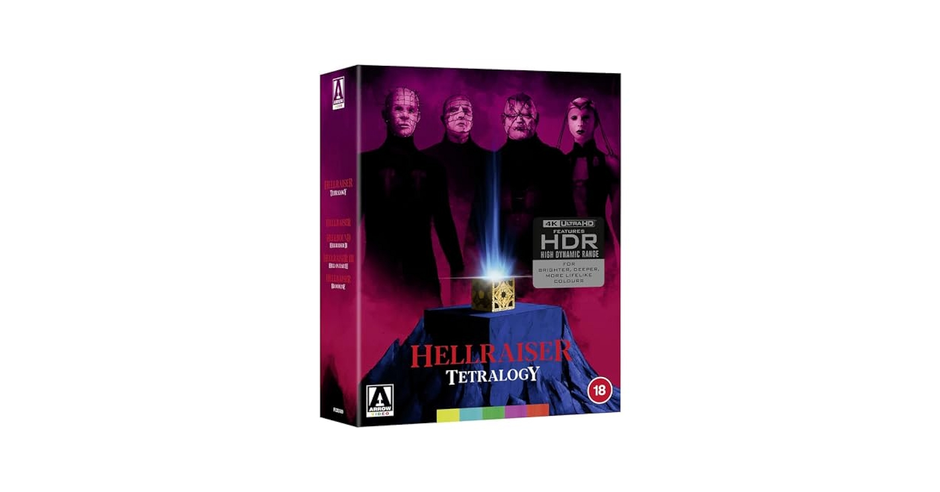 Amazon.com: Hellraiser: Tetralogy [4K UHD] (4-Movie